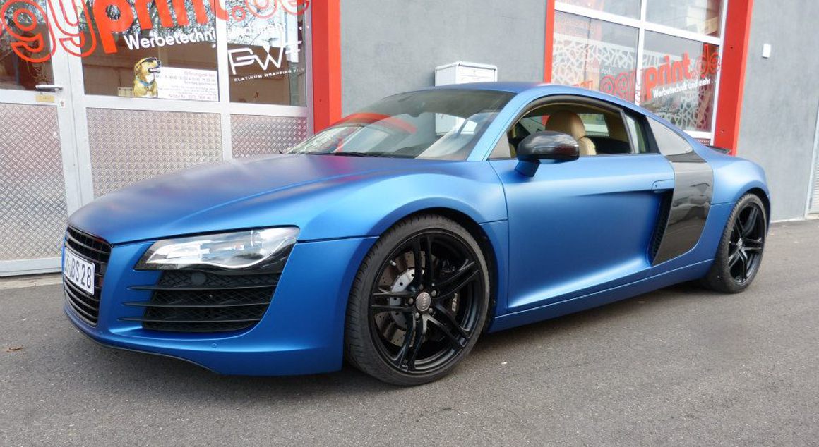 Komplettfolierung Audi R8